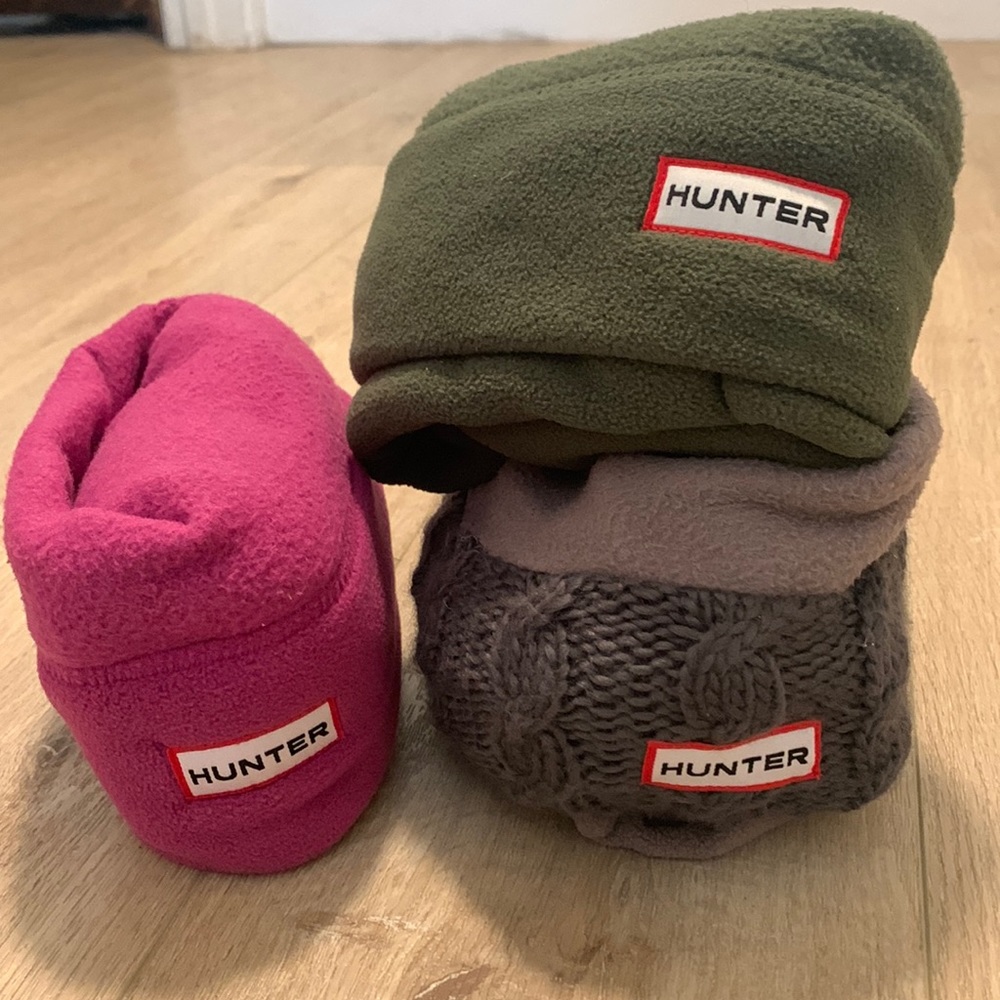 Bundle of 3 Hunter fleece boot liners